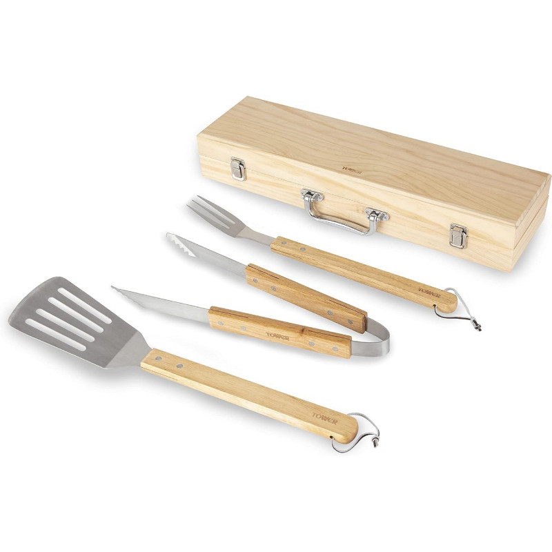 Tower T932005 4 Piece BBQ Tools Set, Currently priced at £19.95